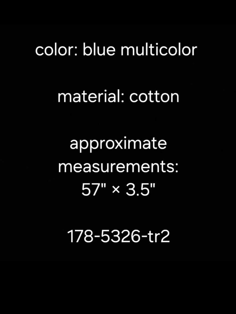 Cabralli Collection Blue Floral Cotton Men's Necktie Tie